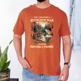 Retirement Plan On Hunting & Fishing Fisherman Hunter Dad Men's Comfort Colors T-Shirt Yam