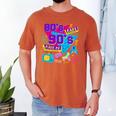 Retro 1980s 80's Baby 1990s 90's Made Me Nostalgia Birthday Premium Tri-Blend Men's Comfort Colors T-Shirt Yam