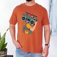 Retro 90s Boombox Nostalgia Party For Music Lovers Men Women Men's Comfort Colors T-Shirt Yam