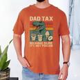 Retro Father's Day Dad Tax Making Sure It's Not Poison T Rex Men's Comfort Colors T-Shirt Yam
