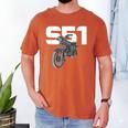 Retro Simme Moped Nostalgia Eastern Block Schwalbe Driver DDR Men's Comfort Colors T-Shirt Yam