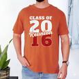 Reunion 2016 Class Of 2016 Reunion 16 Graduation 2016 Men's Comfort Colors T-Shirt Yam