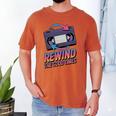 Rewind Good Times Retro VHS Tape Nostalgia 80s 90s Premium Tri-Blend Men's Comfort Colors T-Shirt Yam
