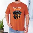 Rottie Dad Rottweiler Dog Men's Comfort Colors T-Shirt Yam