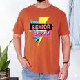 Senior 2022 Graduation Class Of 2022 Retro 90's Graduation Men's Comfort Colors T-Shirt Yam