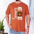 Senior Basketball Mom Class Of 2026 Player Graduation Grad Men's Comfort Colors T-Shirt Yam
