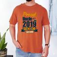 Senior Class Of 2019 Tshirt Graduation School Students Uncle Men's Comfort Colors T-Shirt Yam
