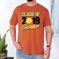 Senior Class Of 2019 Tshirt Graduation School Volleyball Men's Comfort Colors T-Shirt Yam