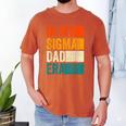 In My Sigma Dad Era Meme Alpha Male Slang Daddy Men's Comfort Colors T-Shirt Yam