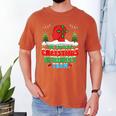 Snow Christmas Introvert Team Introverted Introvert Xmas Men's Comfort Colors T-Shirt Yam