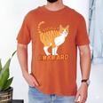 SOCIALLY AWKWARD FUNNY CAT ANTISOCIAL INTROVERT WEIRD Men's Comfort Colors T-Shirt Yam