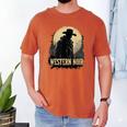 Spaghetti Western Cowboy Culture Classic Western Nostalgia Men's Comfort Colors T-Shirt Yam