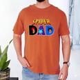 Spider Dad Shirt Birthday Fathers Day Halloween Costumes Pjs Men's Comfort Colors T-Shirt Yam