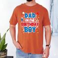 Spider Web Dad Of The Birthday Boy Men's Comfort Colors T-Shirt Yam