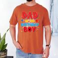 Spider Web Family Matching Dad Of The Birthday Boy Men's Comfort Colors T-Shirt Yam