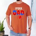 Spiders Dad Matching Family Birthday Father's Day Men's Comfort Colors T-Shirt Yam