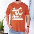 Sue You Soon Law Student School Graduation Men's Comfort Colors T-Shirt Yam