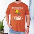 Sun Conure Introvert Parrot Bird Sun Conure Men's Comfort Colors T-Shirt Yam Sun Conure Introvert Parrot Bird Sun Conure Men's Comfort Colors T-Shirt Yam