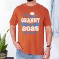 Super Proud Granny Of 2025 Graduate Senior Graduation Family Men's Comfort Colors T-Shirt Yam