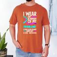Teal & Purple In Memory Of My HusbandSuicide Prevention Men's Comfort Colors T-Shirt Yam Teal & Purple In Memory Of My HusbandSuicide Prevention Men's Comfort Colors T-Shirt Yam