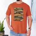 History Books Dream Like Martin Quote Black History Mo Men's Comfort Colors T-Shirt Yam