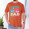 Touchdown Or Tutu Dad Loves You Gender Reveal Family Men's Comfort Colors T-Shirt Yam
