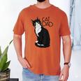 Tuxedo Cat Dad Cat Dad Tuxedo Cat Dad Men's Comfort Colors T-Shirt Yam