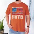 Never Underestimate An Old Man With A Dirt Bike Grandpa Dad Men's Comfort Colors T-Shirt Yam Never Underestimate An Old Man With A Dirt Bike Grandpa Dad Men's Comfort Colors T-Shirt Yam