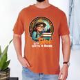 Never Underestimate The Power Of a Girl With a Book Reading Men's Comfort Colors T-Shirt Yam