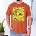 Varsity-Gold Yellow Comic Book University Varsity-Gold Men's Comfort Colors T-Shirt Yam