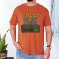 VHS Cassette Retro Analog Nostalgia Theme Men's Comfort Colors T-Shirt Yam VHS Cassette Retro Analog Nostalgia Theme Men's Comfort Colors T-Shirt Yam