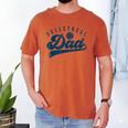 Volleyball Dad Daddy Father's Day Men's Comfort Colors T-Shirt Yam