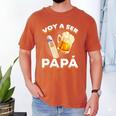 Voy Hacer Papa Ser Papa Voy A Ser Papa Dad To Be In Spanish Men's Comfort Colors T-Shirt Yam