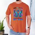 I Wear Teal Purple In Memory Of My Dad Suicide Awareness Men's Comfort Colors T-Shirt Yam
