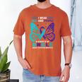 I Wear Teal And Purple In Memory Of My Uncle Men's Comfort Colors T-Shirt Yam I Wear Teal And Purple In Memory Of My Uncle Men's Comfort Colors T-Shirt Yam