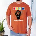 Women HBCU Grad 2025 College Graduation Apparel Men's Comfort Colors T-Shirt Yam