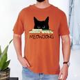 Women's Meowjong Cat Mahjong Chinese Game Cat Mom Dad Men's Comfort Colors T-Shirt Yam