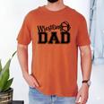 Wrestling Dad Hobby Wrestle Wrestler Martial Arts Father Men's Comfort Colors T-Shirt Yam