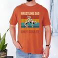 Wrestling Dad Like A Normal Dad Only Cooler Father's Day Men's Comfort Colors T-Shirt Yam