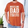 Wrestling Dad Shirt Men Fathers Day Wrestling Dad Men's Comfort Colors T-Shirt Yam