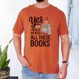Yes I Really Do Need All These Books Coffee Men's Comfort Colors T-Shirt Yam