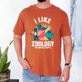 Zoologist Scientist Wildlife Biologist Zoology Introverted Men's Comfort Colors T-Shirt Yam