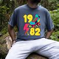 1982 Retro Raised In The 80s Old School Nostalgia Vibes Men's Comfort Colors T-Shirt Denim