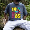 1985 Retro Raised In The 80s Old School Nostalgia Vibes Men's Comfort Colors T-Shirt Denim
