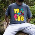 1986 Retro Raised In The 80s Old School Nostalgia Vibes Men's Comfort Colors T-Shirt Denim 1986 Retro Raised In The 80s Old School Nostalgia Vibes Men's Comfort Colors T-Shirt Denim