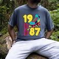 1987 Retro Raised In The 80s Old School Nostalgia Vibes Men's Comfort Colors T-Shirt Denim 1987 Retro Raised In The 80s Old School Nostalgia Vibes Men's Comfort Colors T-Shirt Denim