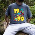 1990 Retro Raised In The 90s Old School Nostalgia Vibes Men's Comfort Colors T-Shirt Denim