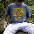 2018 Senior Dad High School Graduation Party SEN18R T Shirt Men's Comfort Colors T-Shirt Denim