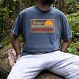2025 Graduation Highschool Senior Sunset Men's Comfort Colors T-Shirt Denim