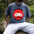 5th Grade Level Complete Gamer Graduation Men's Comfort Colors T-Shirt Denim